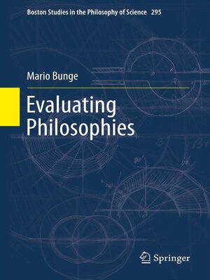 cover image of Evaluating Philosophies